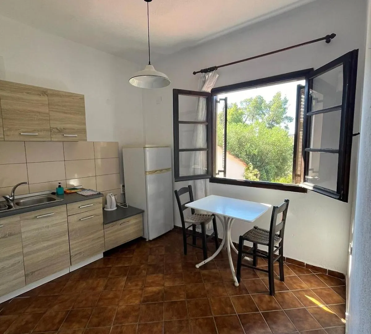 Apartmán La Mirage Néa Fókaia Řecko